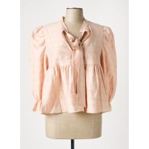 ZARA - Top rose en lyocell - Femme - Taille 42 - Modz