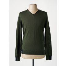 MANUEL RITZ - Pull vert en laine vierge - Homme - Taille XXL - Modz