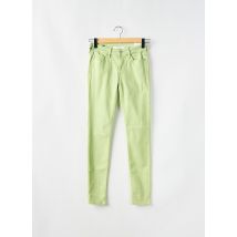 REPLAY - Pantalon slim vert en coton - Femme - Taille TU - Modz