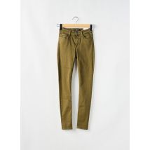 REPLAY - Pantalon slim vert en coton - Femme - Taille TU - Modz