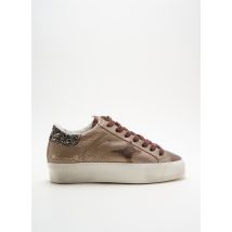 AMA - Baskets marron en cuir - Femme - Taille 38 - Modz