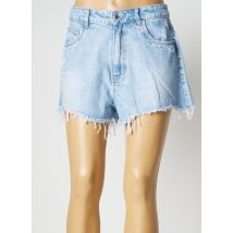 MISS BONBON JEANS - Short bleu en coton - Femme - Taille 42 - Modz
