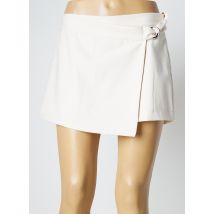 ADILYNN - Jupe short beige en polyester - Femme - Taille 40 - Modz