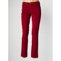 WALTRON - Pantalon slim rouge en coton - Femme - Taille 36 - Modz