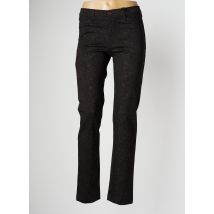 WALTRON - Pantalon slim marron en polyester - Femme - Taille 36 - Modz