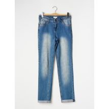 PHILDAR - Jeans coupe slim bleu en coton - Femme - Taille 36 - Modz