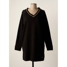 LES TROPEZIENNES PAR M.BELARBI - Robe courte noir en coton - Femme - Taille 36 - Modz