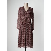 LES P'TITES BOMBES - Robe mi-longue rouge en polyester - Femme - Taille 40 - Modz