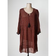 CREAM - Robe courte marron en viscose - Femme - Taille 38 - Modz