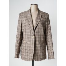 GEISHA - Blazer beige en viscose - Femme - Taille 38 - Modz