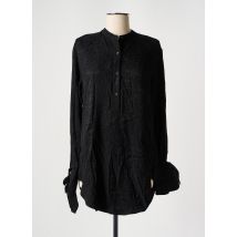 ASTRID BLACK LABEL - Tunique manches longues noir en viscose - Femme - Taille 40 - Modz