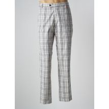 L'IMPECCABLE MARCEL - Pantalon chino gris en coton - Homme - Taille W44 - Modz