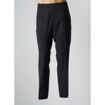 L'IMPECCABLE MARCEL - Pantalon droit noir en polyester - Homme - Taille W46 - Modz