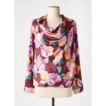 HIPPOCAMPE - Blouse marron en polyester - Femme - Taille 38 - Modz