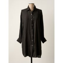 SKATÏE - Robe mi-longue noir en polyester - Femme - Taille 38 - Modz