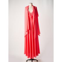 EDAS - Robe longue rose en polyester - Femme - Taille 38 - Modz
