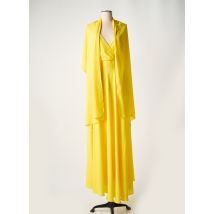 EDAS - Robe longue jaune en polyester - Femme - Taille 42 - Modz