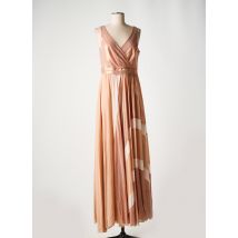 EDAS - Robe longue beige en polyester - Femme - Taille 40 - Modz