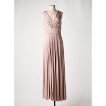EDAS - Robe longue or en polyester - Femme - Taille 48 - Modz