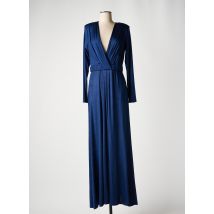 EDAS - Robe longue bleu en polyester - Femme - Taille 40 - Modz