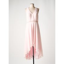 CREATIF PARIS - Robe longue rose en polyester - Femme - Taille 40 - Modz