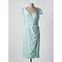 CREATIF PARIS - Robe mi-longue bleu en polyester - Femme - Taille 42 - Modz