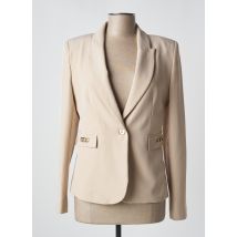 EDAS - Blazer beige en polyester - Femme - Taille 46 - Modz