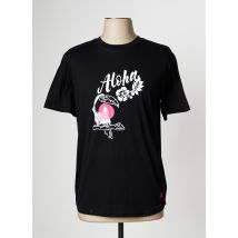 DAVID - T-shirt noir en polyester - Homme - Taille M - Modz