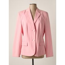 BASLER - Blazer rose en coton - Femme - Taille 40 - Modz