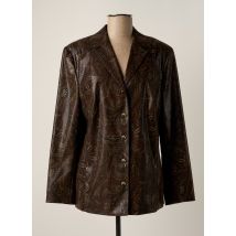 ARA - Blazer marron en polyester - Femme - Taille 42 - Modz