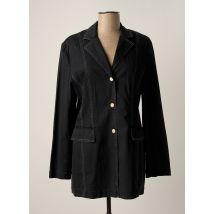 HAUBER - Blazer noir en coton - Femme - Taille 40 - Modz