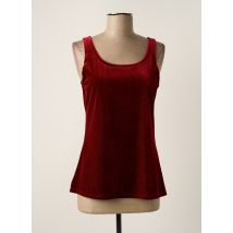 FRED SABATIER - Top rouge en polyester - Femme - Taille 40 - Modz