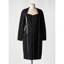 O.K.S - Robe mi-longue noir en viscose - Femme - Taille 42 - Modz