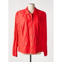 BASLER - Veste casual rouge en coton - Femme - Taille 46 - Modz