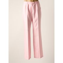 BASLER - Pantalon droit rose en polyester - Femme - Taille 42 - Modz