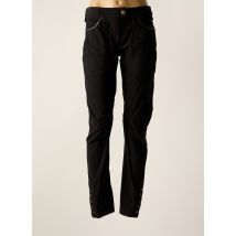 ISABEL DE PEDRO - Pantalon slim noir en coton - Femme - Taille 40 - Modz