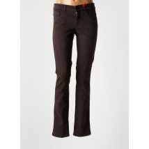 ASCARI - Pantalon casual marron en coton - Femme - Taille 36 - Modz