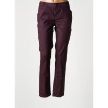AKELA KEY - Pantalon casual violet en coton - Femme - Taille 42 - Modz