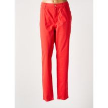 LCDN - Pantalon slim rouge en coton - Femme - Taille 46 - Modz