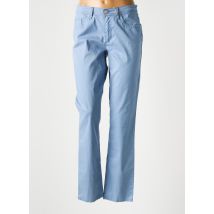 MAT DE MISAINE - Pantalon droit bleu en coton - Femme - Taille 38 - Modz