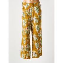 ZERRES - Pantalon 7/8 jaune en viscose - Femme - Taille 40 - Modz