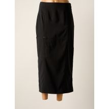 ISABEL DE PEDRO - Jupe longue noir en polyester - Femme - Taille 38 - Modz