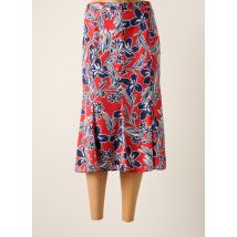 FRANCOISE F - Jupe mi-longue rouge en polyester - Femme - Taille 40 - Modz