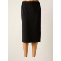 IMPULSION - Jupe mi-longue noir en polyester - Femme - Taille 48 - Modz