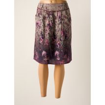 PAUSE CAFE - Jupe mi-longue violet en viscose - Femme - Taille 42 - Modz