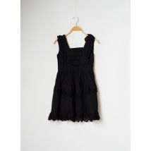 MAYORAL - Robe mi-longue noir en coton - Fille - Taille TU - Modz