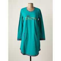 ROSE POMME - Chemise de nuit bleu en coton - Femme - Taille 38 - Modz