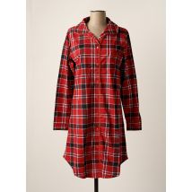 ROSE POMME - Chemise de nuit rouge en coton - Femme - Taille 38 - Modz