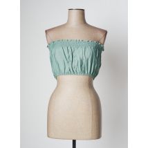 LARA-ETHNICS - Top vert en coton - Femme - Taille TU - Modz