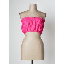 LARA-ETHNICS - Top rose en coton - Femme - Taille TU - Modz